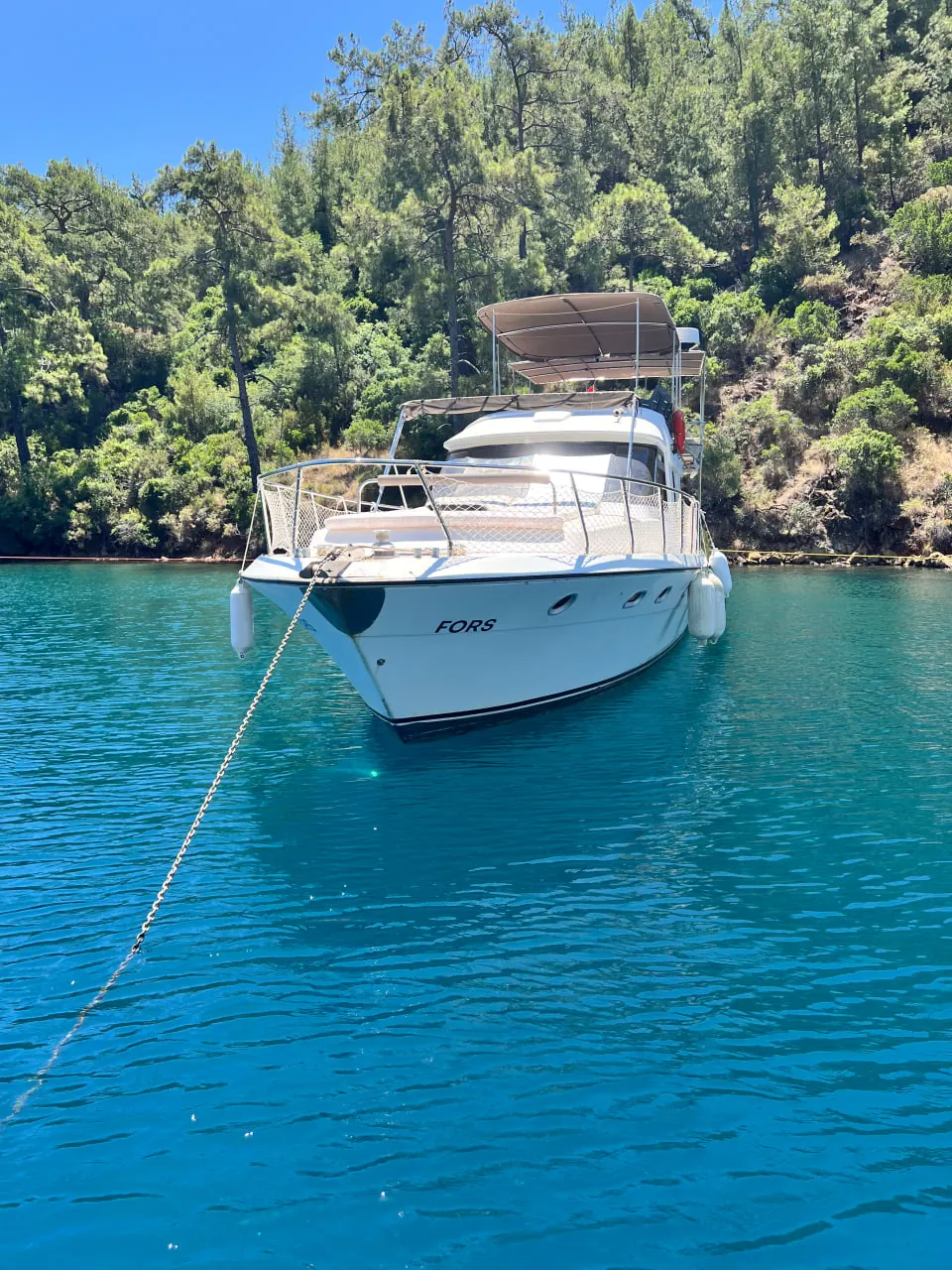 Fors Yacht Göcek koyları demirleme