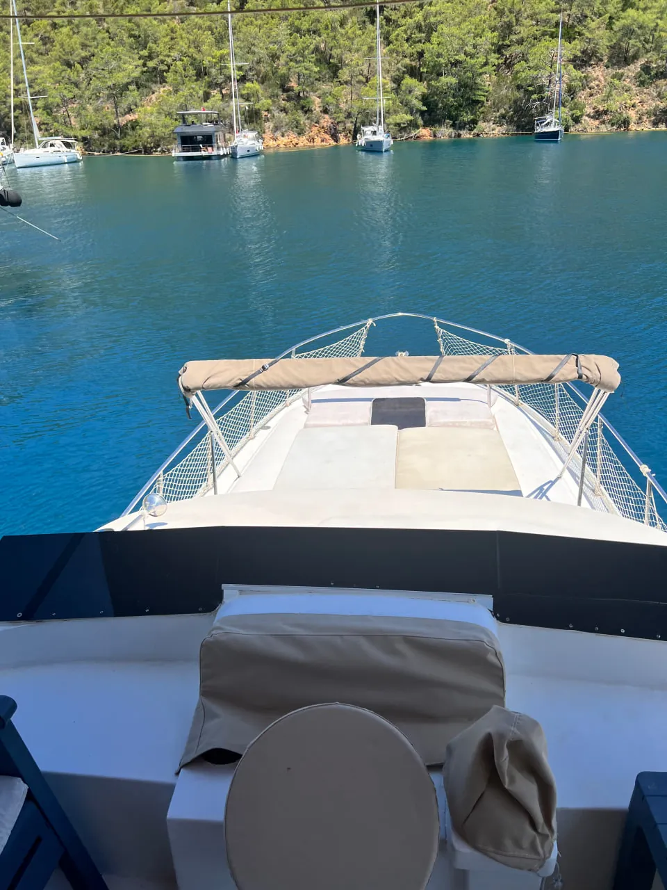 Fors Yacht arka platform ve yüzme alanı